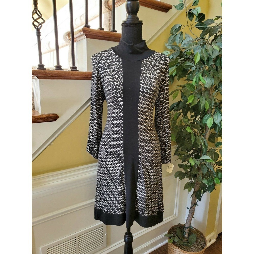 Envi Color Turtle Neck Dress Size M